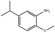 Benzenamine, 2-methoxy-5-(1-methylethyl)- (9CI) Structure