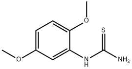 2,5-二甲氧苯基硫脲,67617-98-5,结构式