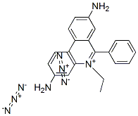 ethidium diazide Struktur