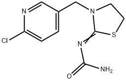 CS_MET-13561-100MG_チアクロプリド-アミド 化学構造式