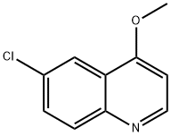 4-METHOXY-6-CHLOROQUINOLINE Struktur