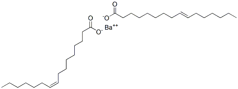 barium (Z)-hexadec-9-enoate Struktur