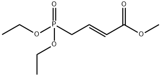 (2E)-4-(二乙氧基膦基)-2-丁烯酸甲酯, 67629-62-3, 结构式