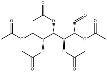 [(2R,3S,4S,5R)-1,2,4,5-tetraacetyloxy-6-oxo-hexan-3-yl] acetate Structure