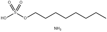 硫酸アンモニウム=オクチル 化学構造式