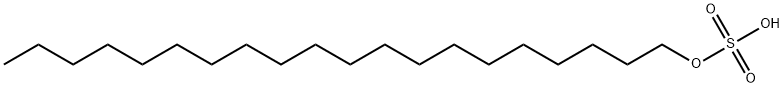 icosan-1-yl hydrogen sulphate  Struktur