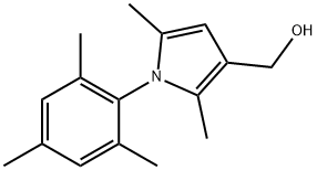 [2,5-DIMETHYL-1-(2,4,6-TRIMETHYL-PHENYL)-1H-PYRROL-3-YL]-METHANOL Struktur