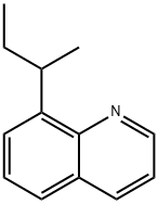 8-(1-甲基丙基)喹啉, 67634-06-4, 结构式