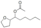 酢酸1-[(テトラヒドロフラン)-2-イル]ヘキシル 化学構造式
