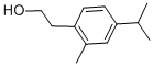 β-メチル-4-(1-メチルエチル)ベンゼンエタノール 化学構造式
