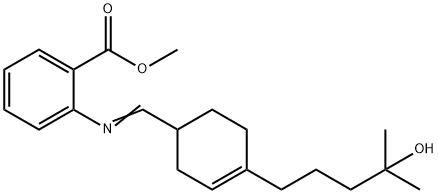 67634-12-2 2-[[4-(4-羟基-4-甲基戊基-3-环己烯-1-基)亚甲基]氨基]苯甲酸甲酯