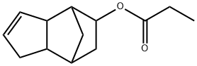 3a,4,5,6,7,7a-hexahydro-4,7-methano-1H-inden-5-yl propionate Struktur