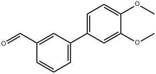 3,4-二甲氧基联苯-3-甲醛,676348-36-0,结构式
