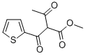 3-OXO-2-(THIOPHENE-2-CARBONYL)-BUTYRIC ACID METHYL ESTER Structure