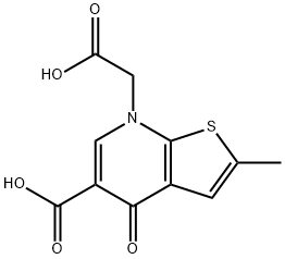 67637-72-3 7-(CARBOXYMETHYL)-2-METHYL-4-OXO-4,7-DIHYDROTHIENO[2,3-B]PYRIDINE-5-CARBOXYLIC ACID