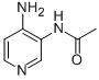N-(4-AMINOPYRIDIN-3-YL)ACETAMIDE, 676464-96-3, 结构式