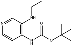 Carbamic  acid,[3-(ethylamino)-4-pyridinyl]-,1,1-dimethylethyl  ester  (9CI)