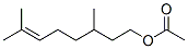 CITRONELLYL ACETATE Structure