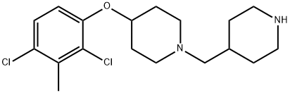4-(2,4-Dichloro-3-Methylphenoxy)-1-piperidin-4-ylMethyl-piperidine Struktur