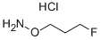 O-(3-Fluoropropyl)hydroxylamine hydrochloride
 Struktur