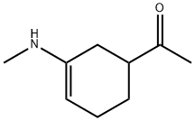 Ethanone, 1-[3-(methylamino)-3-cyclohexen-1-yl]- (9CI) Struktur