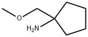 1-(甲氧基甲基)环戊烷-1-胺, 676560-74-0, 结构式