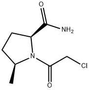 2-Pyrrolidinecarboxamide, 1-(chloroacetyl)-5-methyl-, (2S,5S)- (9CI) Structure