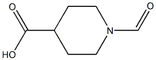4-Piperidinecarboxylic acid, 1-formyl-, (-)- (9CI),67659-34-1,结构式