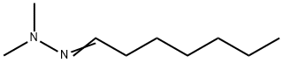 Heptanal dimethyl hydrazone Structure