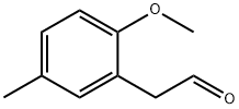 2-(2-甲氧基-5-甲基苯基)乙醛,676608-50-7,结构式