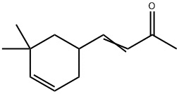4-(5,5-dimethyl-3-cyclohexen-1-yl)-3-buten-2-one  Struktur