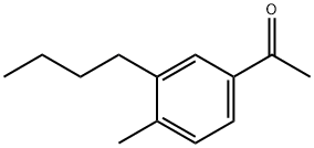 1-(3-butyl-4-methylphenyl)ethan-1-one Structure