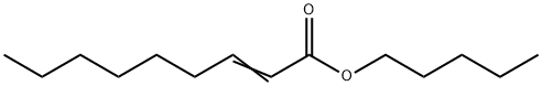 pentyl non-2-enoate Structure