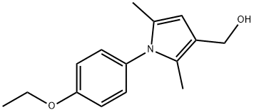 1-(4-ETHOXYPHENYL)-2,5-DIMETHYL-1H-PYRROLE-3-METHANOL Struktur