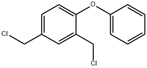 2,4-BIS(CHLOROMETHYL)DIPHENYLOXIDE Struktur
