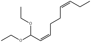 (2Z,6Z)-1,1-diethoxynona-2,6-diene Struktur