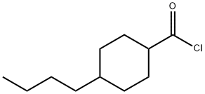 Cyclohexanecarbonyl chloride, 4-butyl- (9CI) 结构式