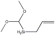 allyldimethoxymethylsilane Struktur