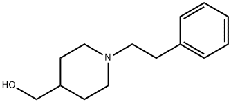 [1-(2-苯基乙基)-4-哌啶基]甲醇,67686-02-6,结构式