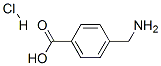 4-(aminomethyl)benzoic acid hydrochloride Struktur