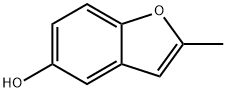 5-Hydroxy-2-Methylbenzofuran Struktur