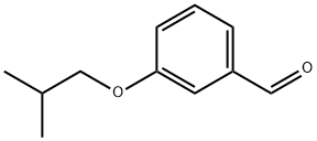 3-イソブトキシベンズアルデヒド 化学構造式