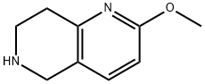 2-mthoxy-5,6,7,8-tetrahydro-[1,6]naphthyridine Structure