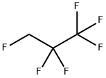 1,1,1,2,2,3-HEXAFLUOROPROPANE Structure