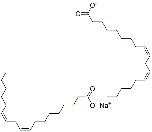 ジリノール酸NA 化学構造式