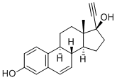 6,7-Dehydro ethynyl estradiol Structure