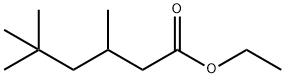 3,5,5-トリメチルヘキサン酸エチル 化学構造式