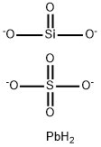 dilead silicate sulphate Structure