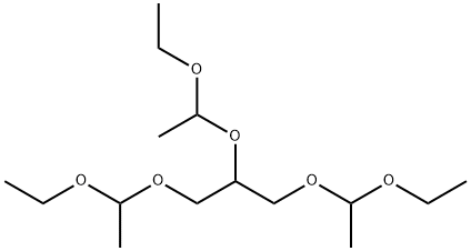 3,5,9,11-Tetraoxatridecane, 7-(1-ethoxyethoxy)-4,10-dimethyl- Struktur