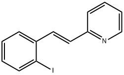 2-[(E)-2-(2-iodophenyl)ethenyl]pyridine Structure